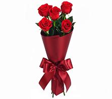 Букет 5 Красных роз Эдлесс Лав в Старое Дрожжаное