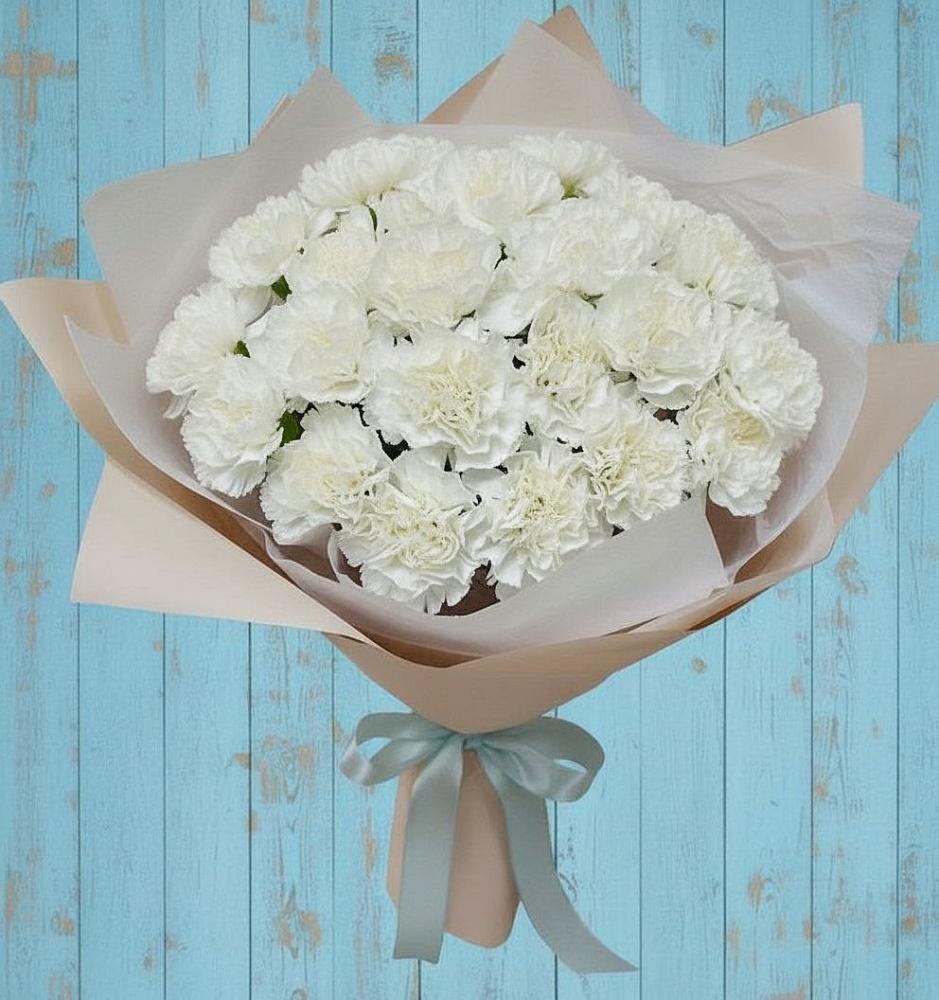 Букет цветов из: Гвоздики в Старое Дрожжаное