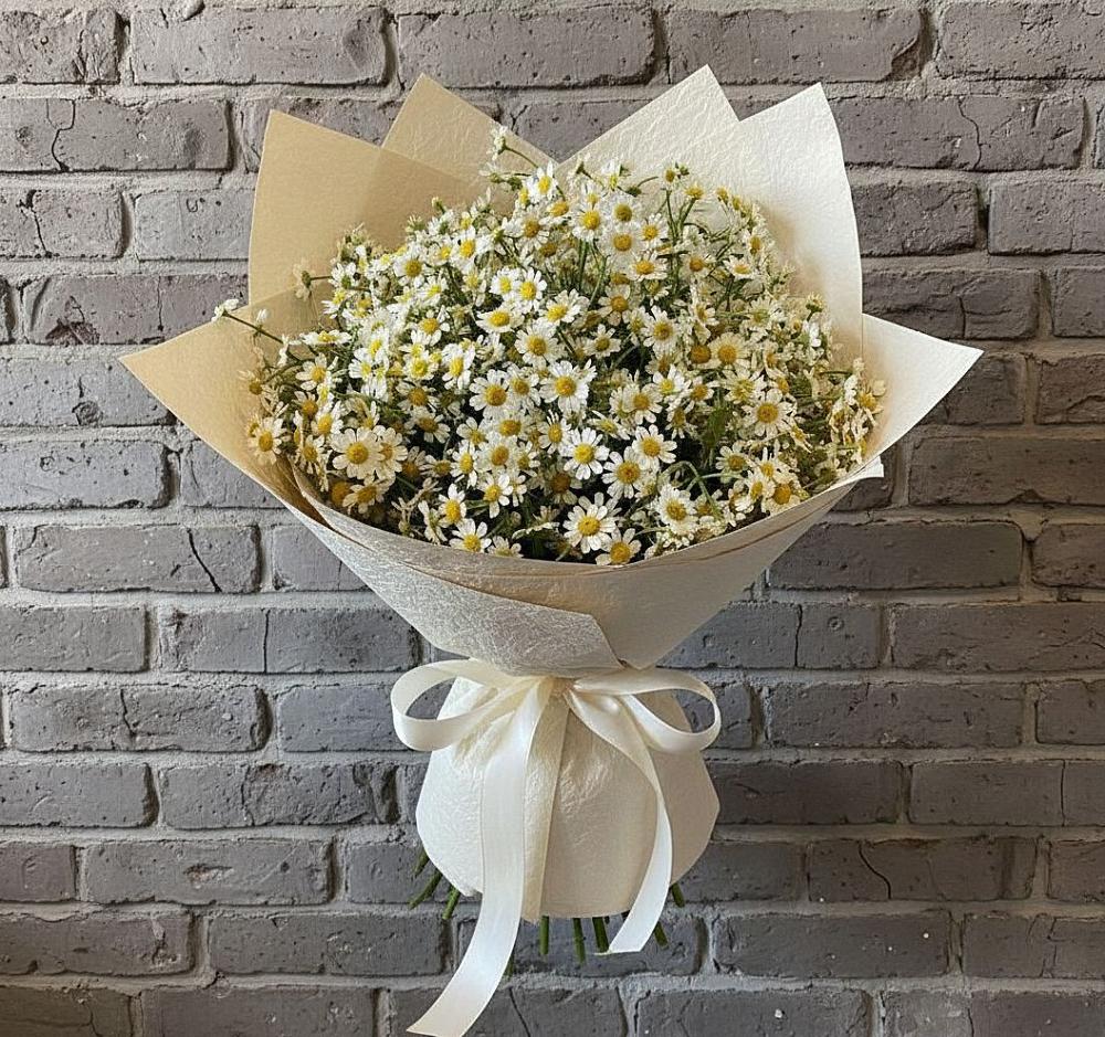 Букет цветов из: Ромашки в Старое Дрожжаное