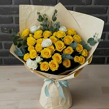 Букет цветов из:  Розы в Старое Дрожжаное