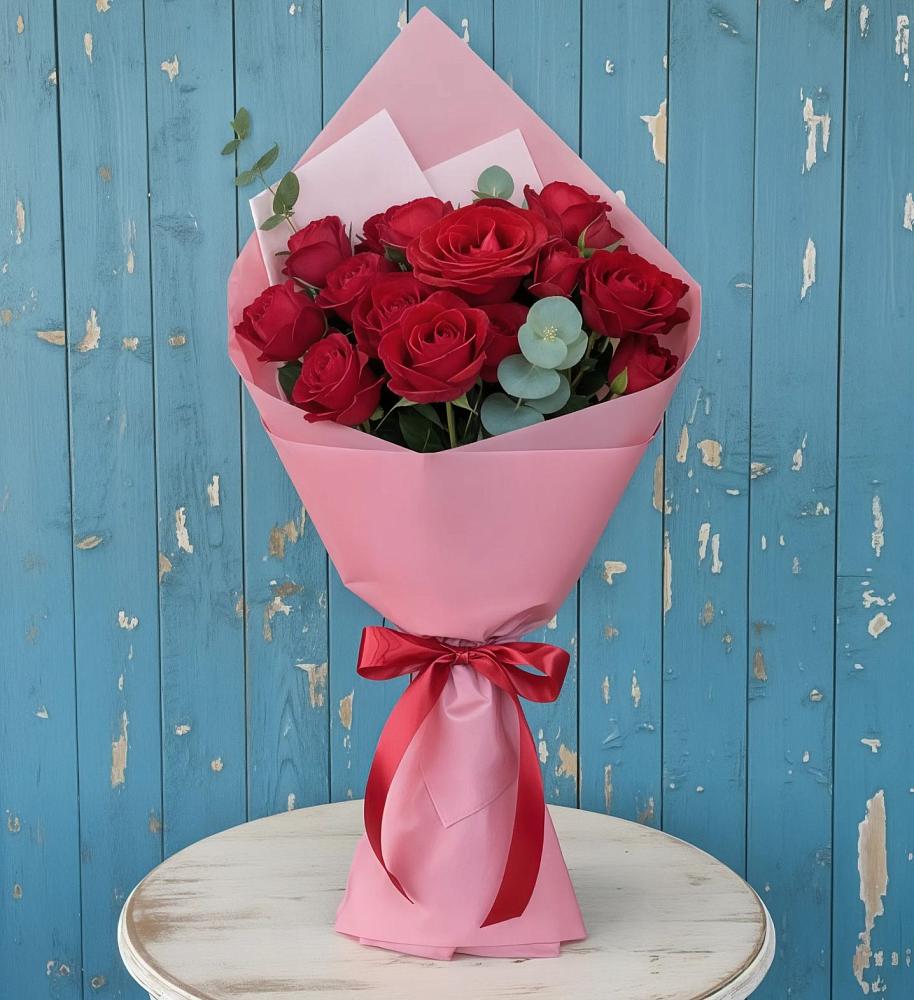 Букет цветов из: Розы в Старое Дрожжаное