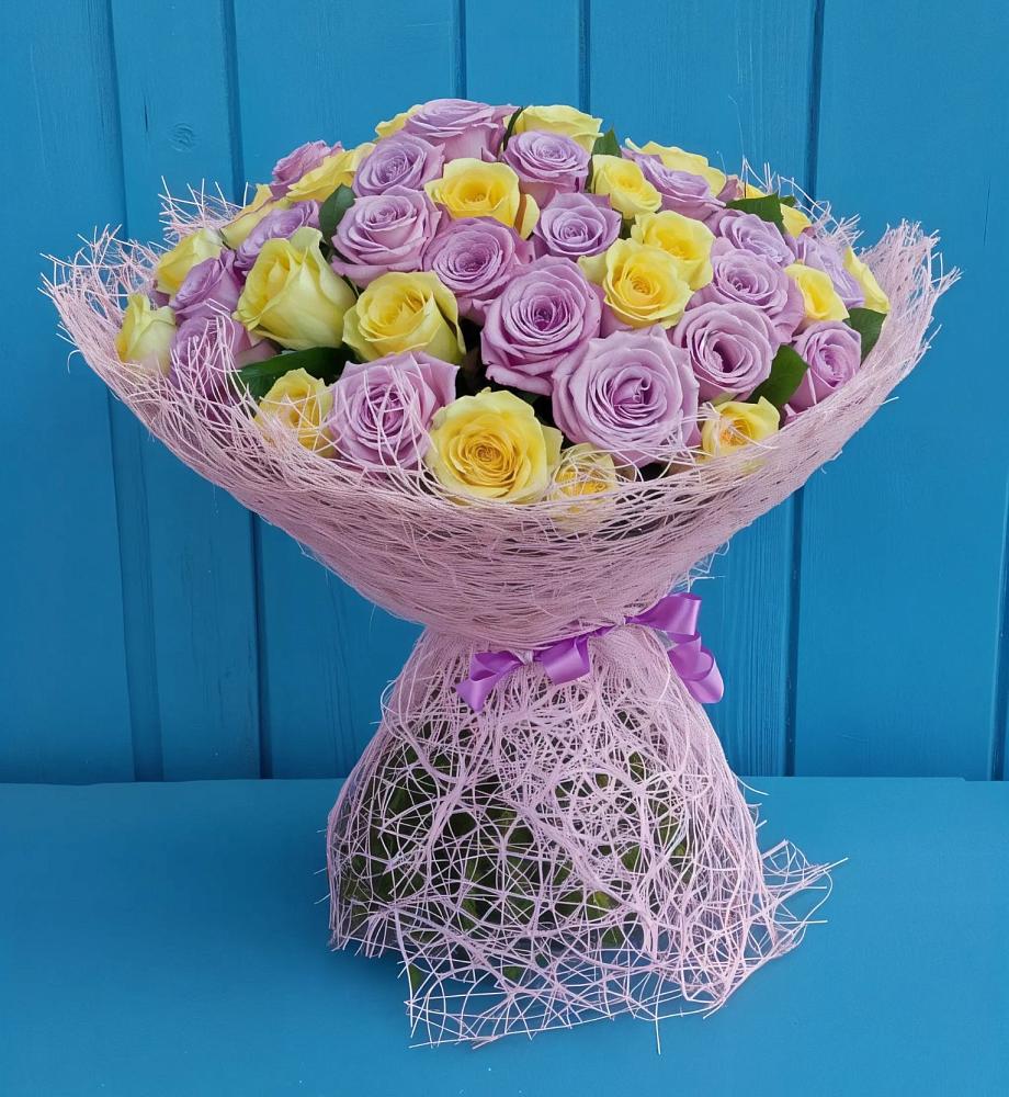 Букет 101 Волшебный Миг в Старое Дрожжаное