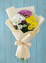 Букет цветов из:  Хризантемы в Старое Дрожжаное