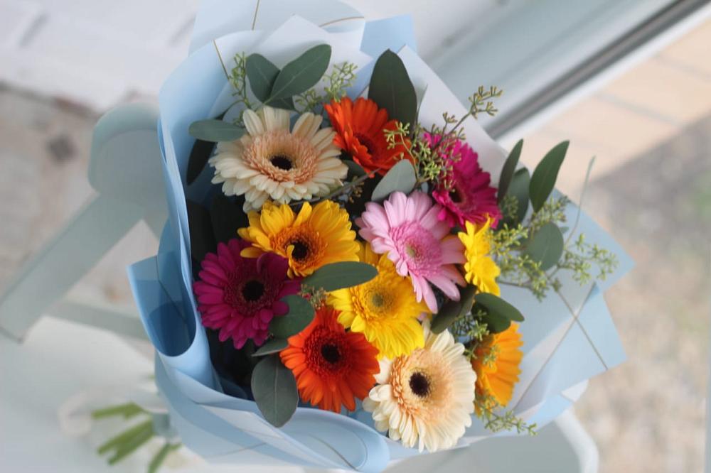 Букет цветов из: Герберы в Старое Дрожжаное