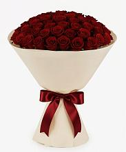 Букет 101 Бордовая роза Блэк Бакарра в Старое Дрожжаное