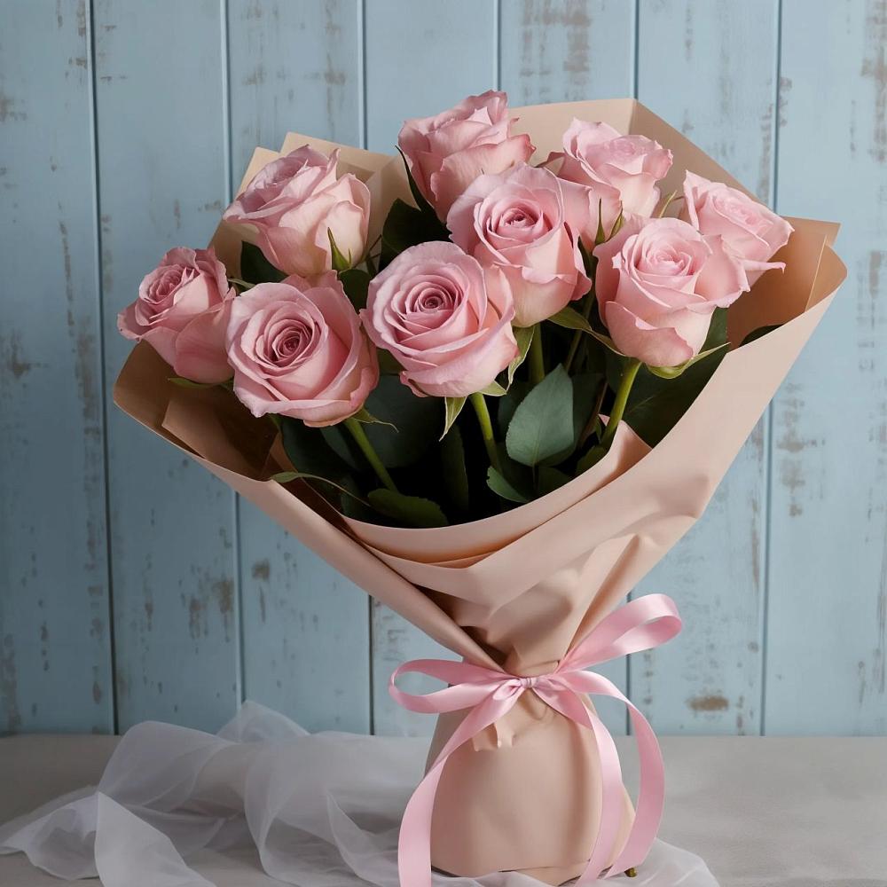 Букет цветов из: Розы в Старое Дрожжаное