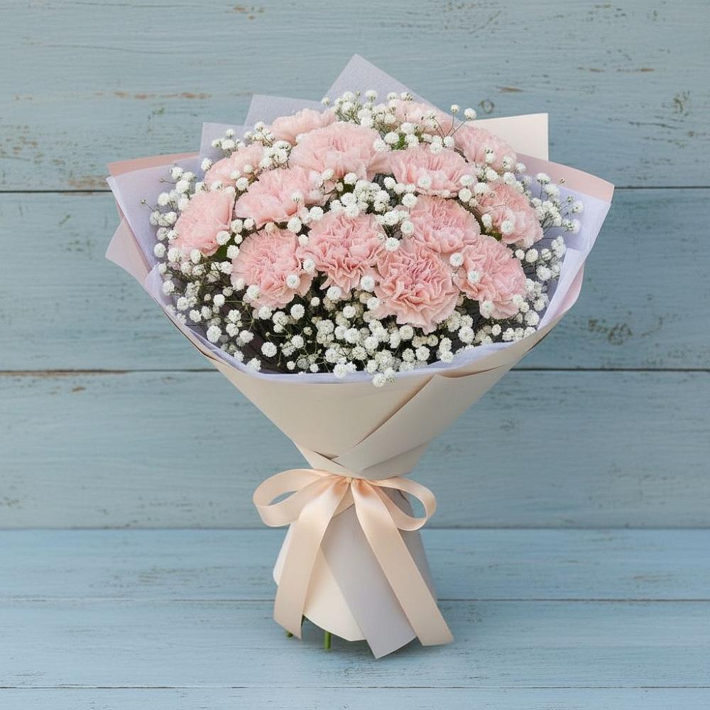 Букет цветов из: Гвоздики в Старое Дрожжаное