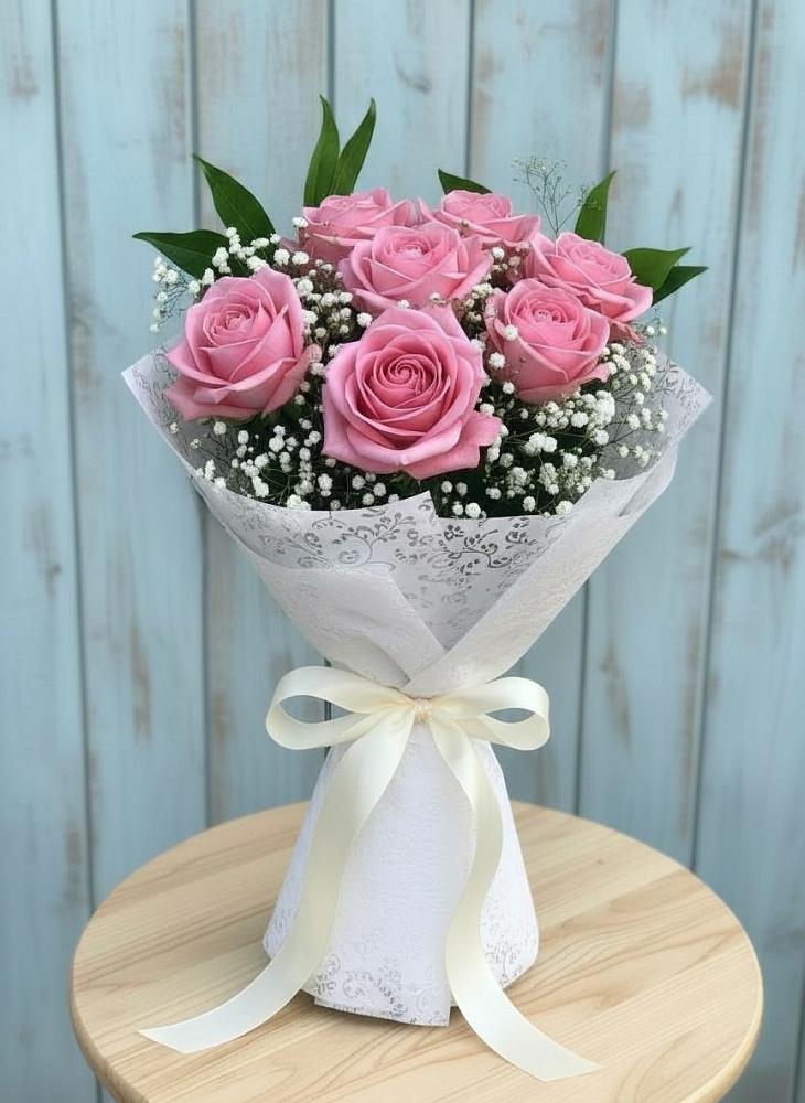 Букет цветов из: Розы в Старое Дрожжаное