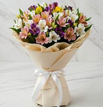 Букет цветов из:  Альстромерии #REPLACE_PRED# Старое Дрожжаное