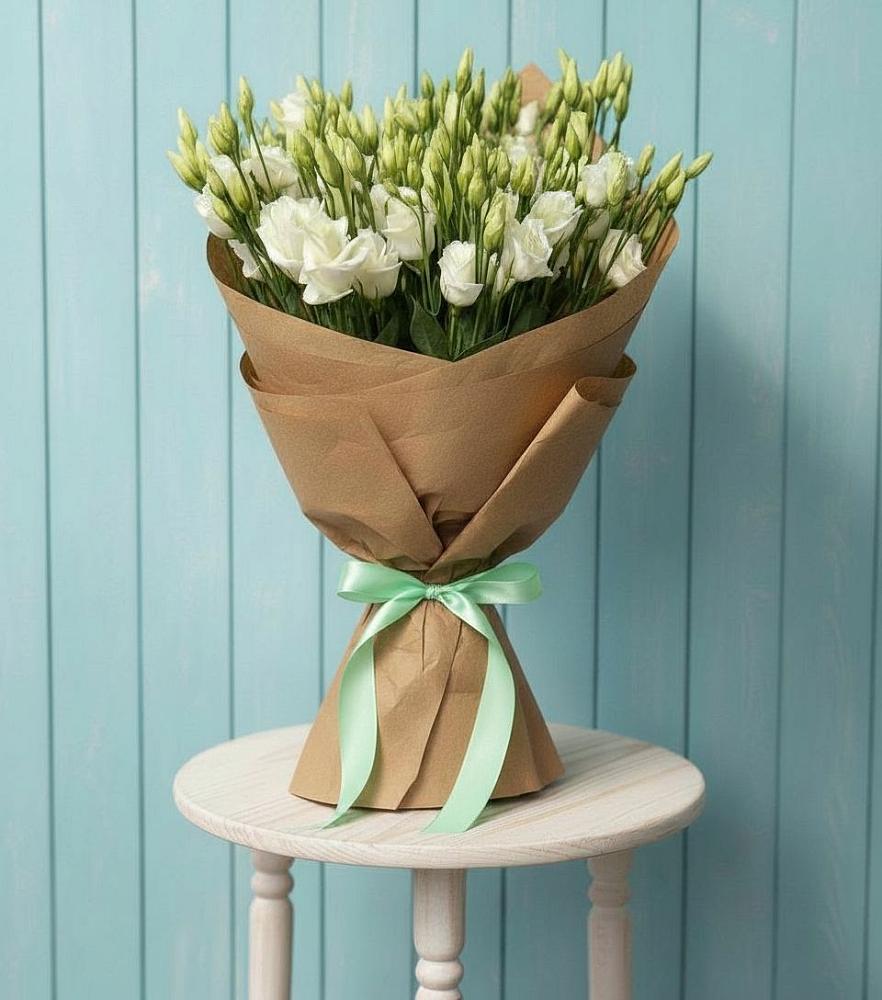 Букет цветов из: Лизиантусы в Старое Дрожжаное