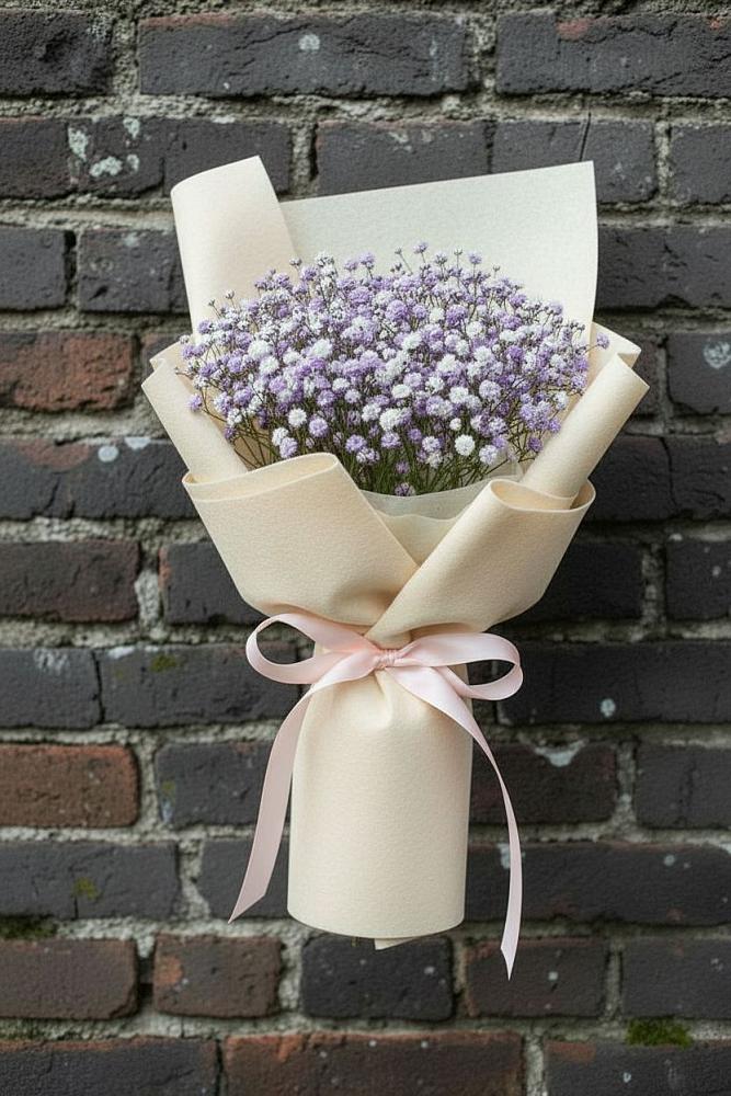 Букет цветов из: Гипсофила в Старое Дрожжаное