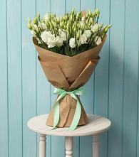 Букет цветов из:  Лизиантусы в Старое Дрожжаное