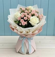 Букет цветов из:  Розы в Старое Дрожжаное
