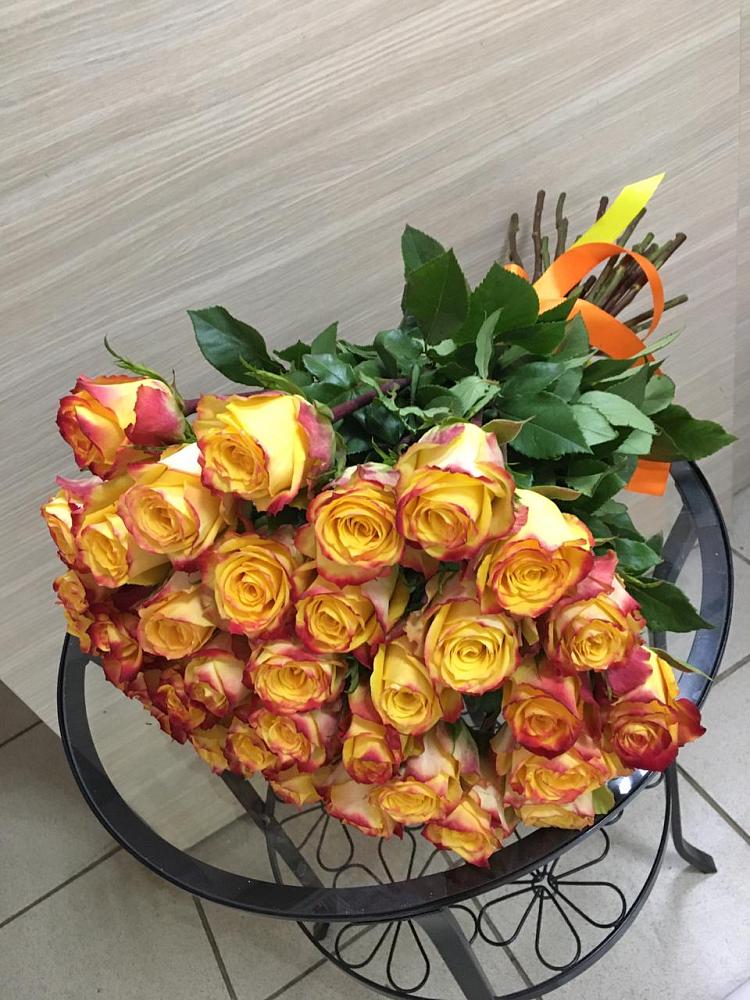 Букет Желтые розы в Старое Дрожжаное