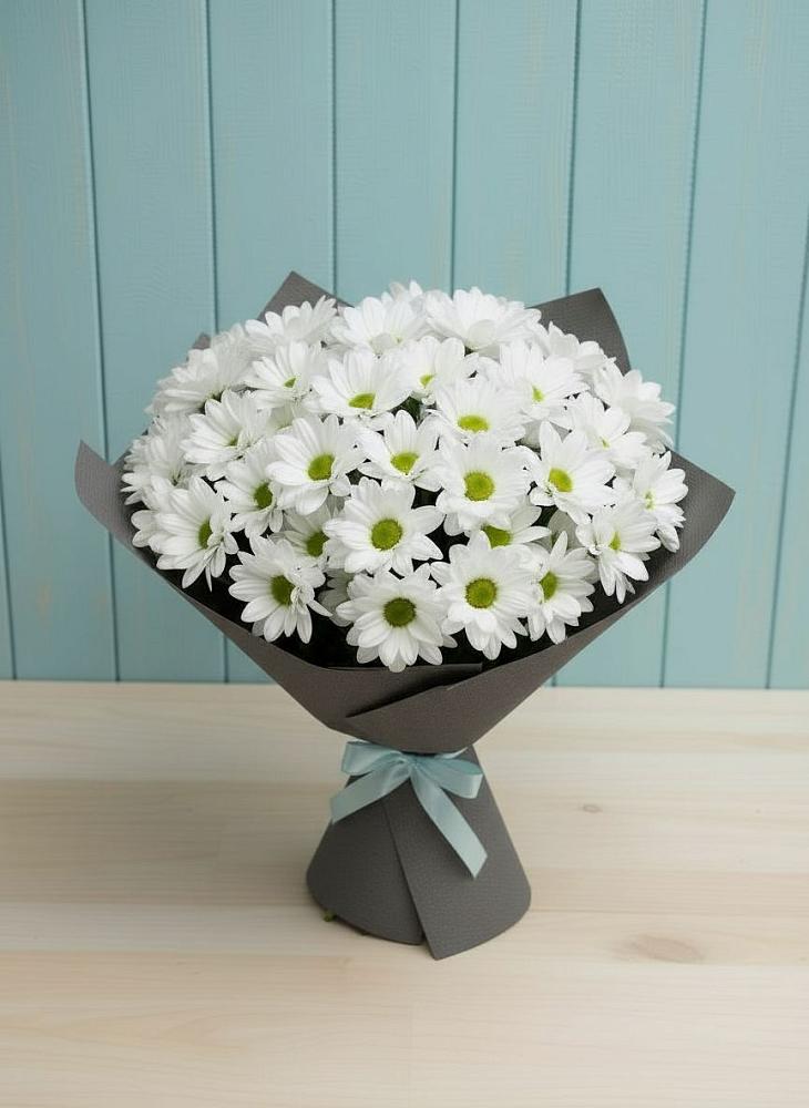 Букет цветов из: Хризантемы в Старое Дрожжаное