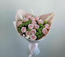 Букет цветов из:  Розы и Хризантемы в Старое Дрожжаное