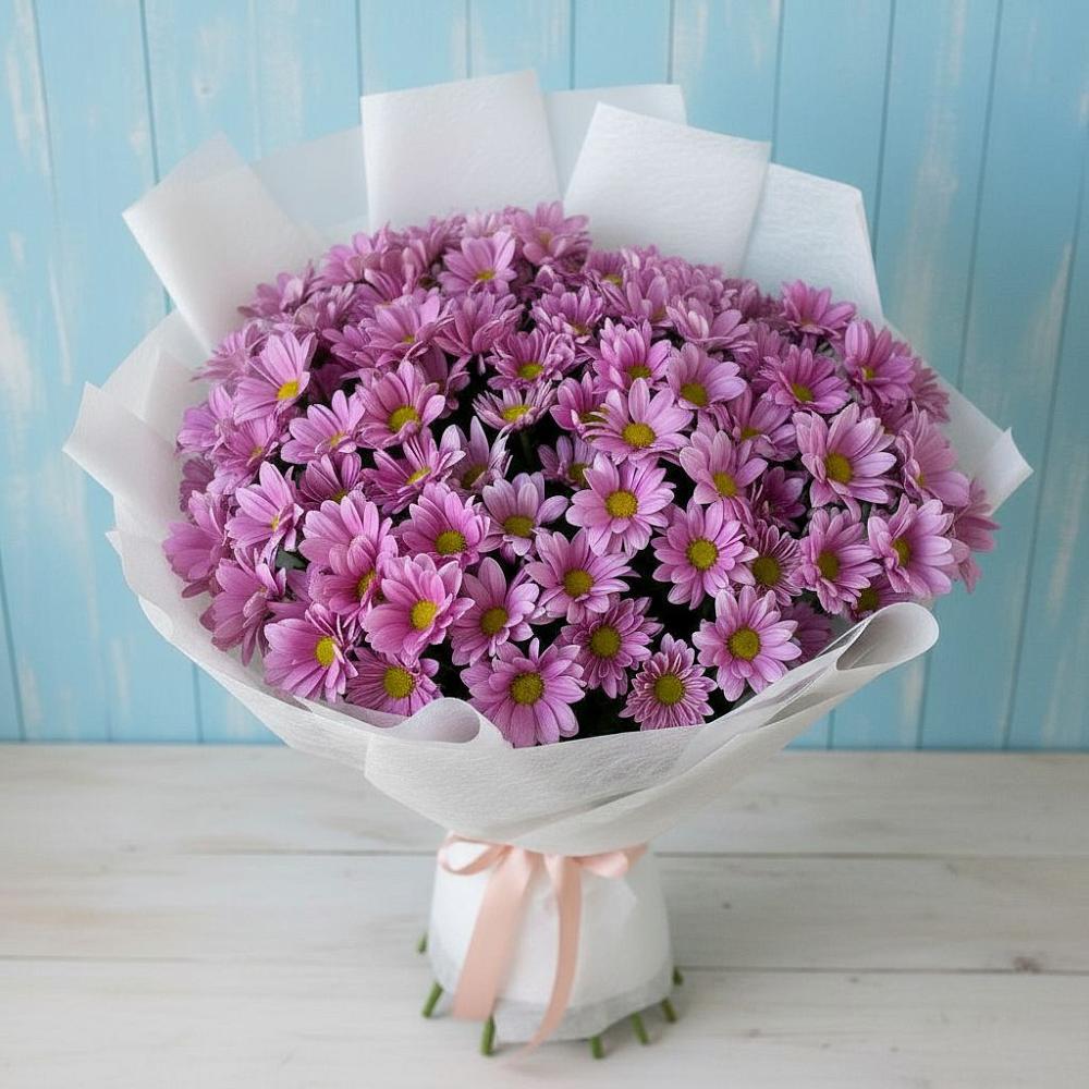Букет цветов из: Хризантемы в Старое Дрожжаное