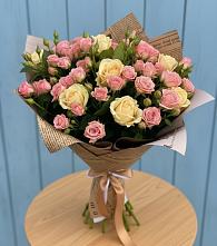 Букет цветов из:  Розы #REPLACE_PRED# Старое Дрожжаное
