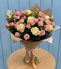 Букет цветов из:  Розы в Старое Дрожжаное