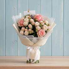 Букет цветов из:  Розы #REPLACE_PRED# Старое Дрожжаное