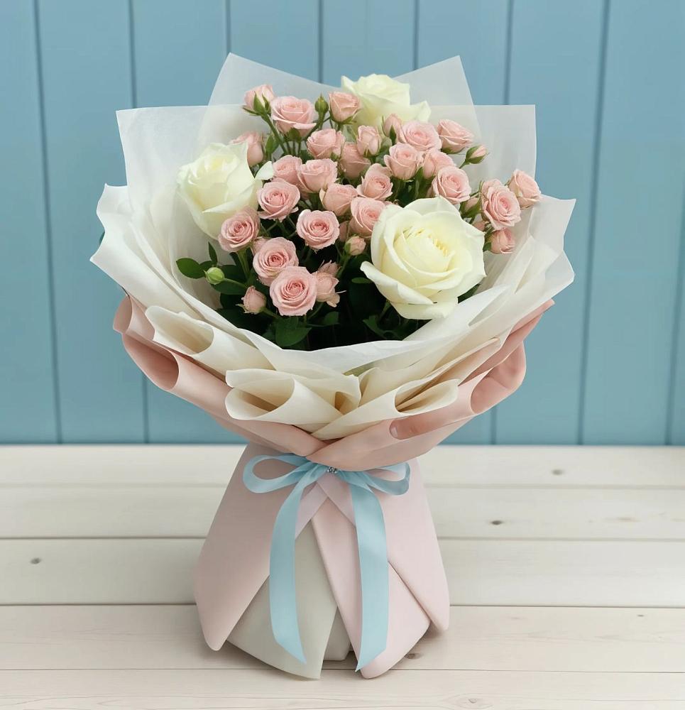 Букет цветов из: Розы в Старое Дрожжаное