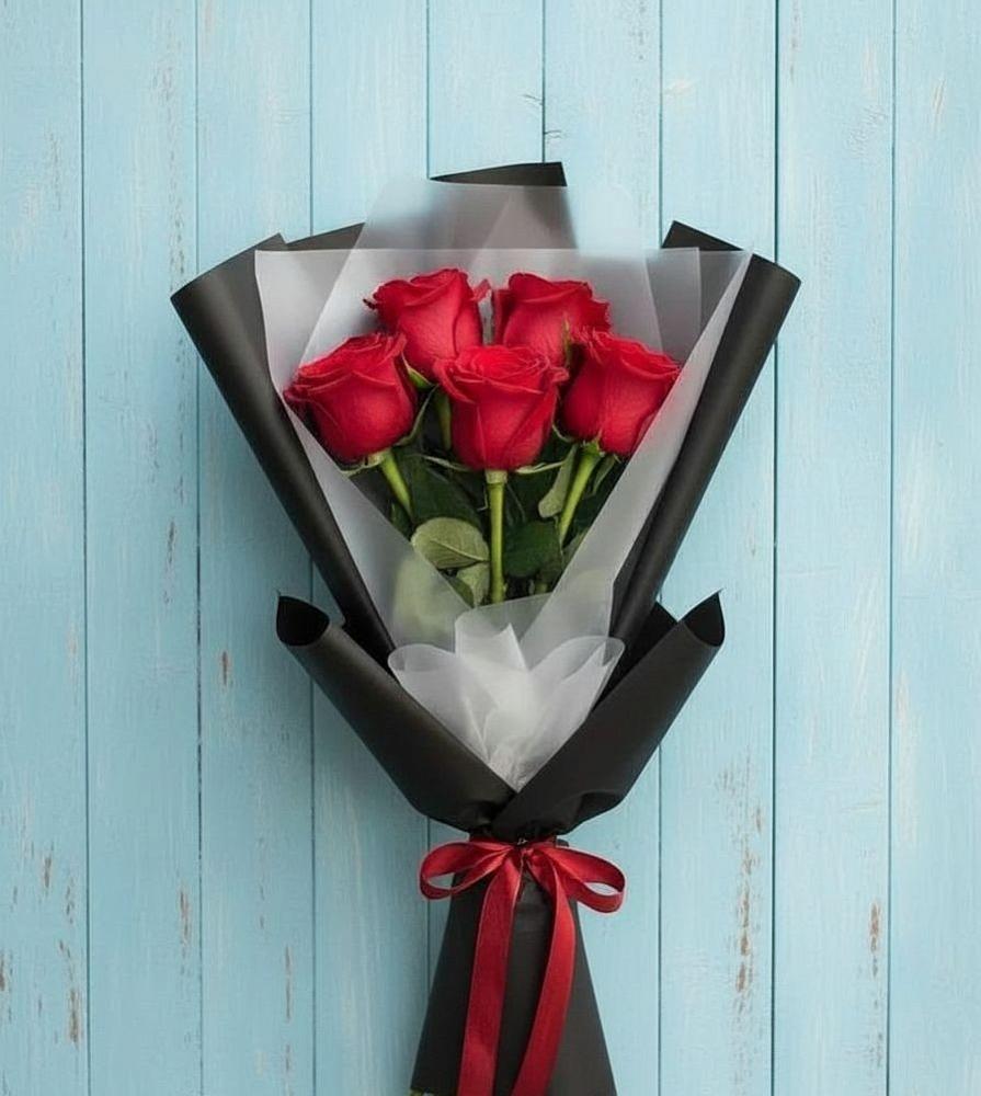 Букет цветов из: Розы в Старое Дрожжаное